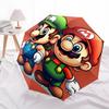 1pc Mario Luigi Automatic Open/close Folding Portable Umbrella with 8-Rib Structure for Women/Men, All-Season Use  a0901151