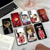 Haikyuu-u Kenma Kozume Handyhülle Für Samsung S25,S24,S21,S22,S23,S30,Ultra,S20,Plus,Fe,Lite,Note,10,Schwarze Hülle