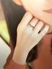 K10PG Diamond Floret Japanese Size 15 [Candy] 0.01ct Ring,