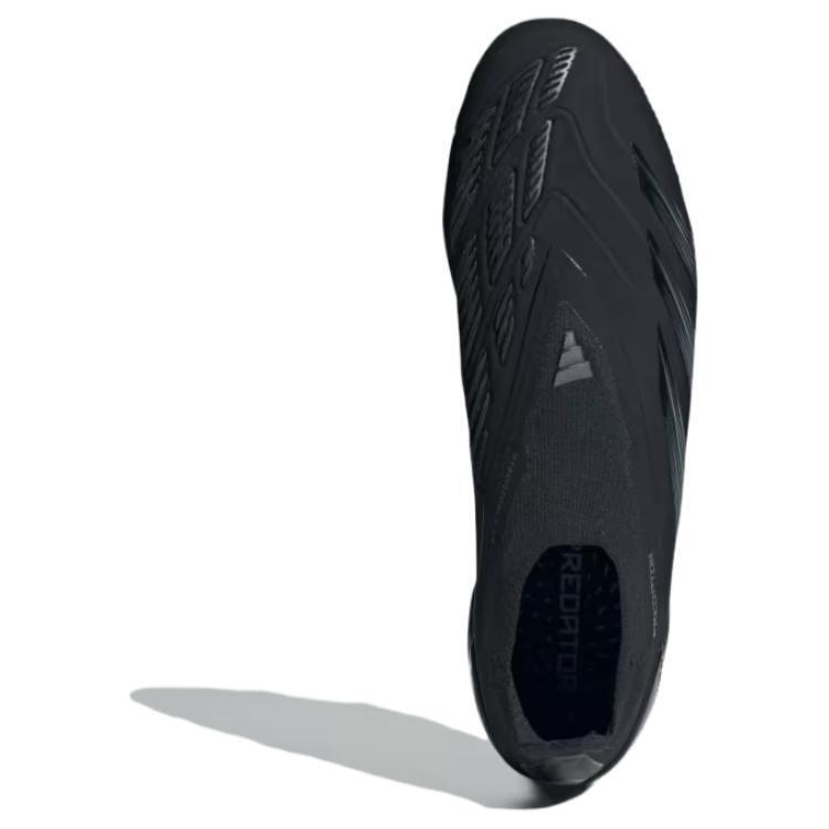 adidas Predator 24 Elite Laceless FG Base Black Pack - IE1807