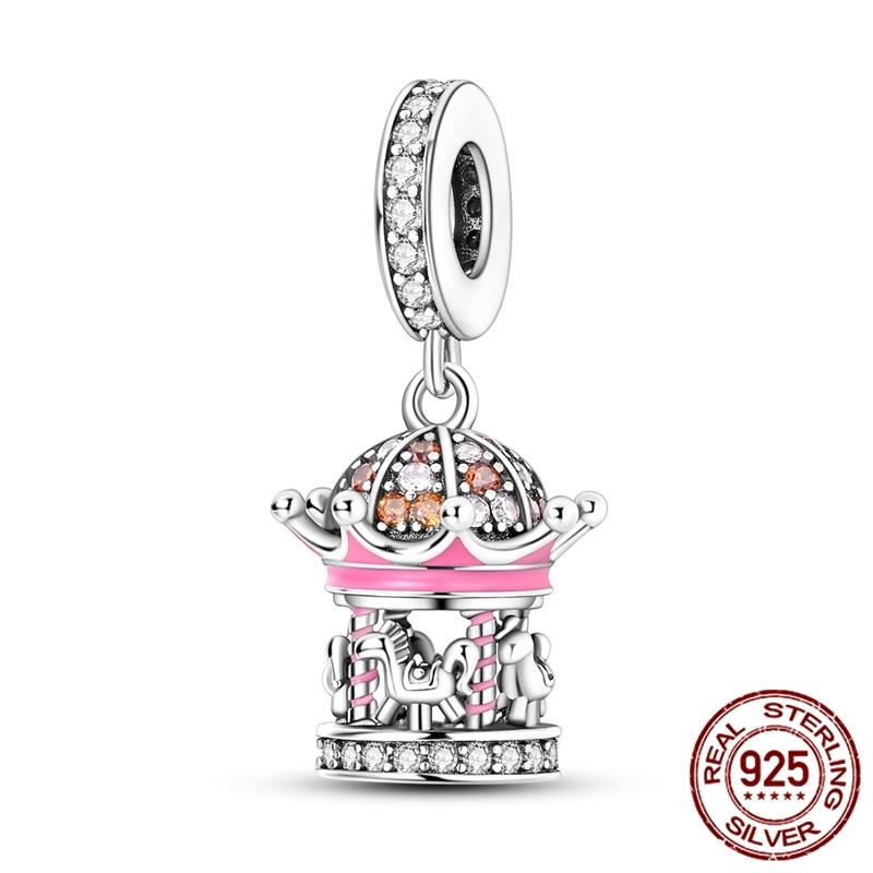 Copper Charms Beads Fit Original Pan Bracelet Making For Woman Jewelry Fashion Pendant