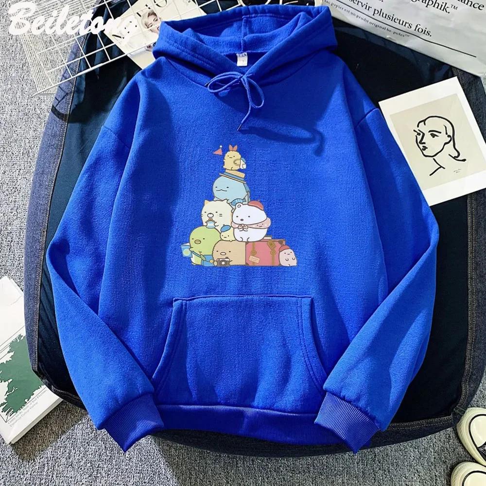 Sumikko Gurashi Hoodies Y2k Clothes Female Graphic Sweatshirts Aesthetic Graphic Kawaii Women Sweatshirt for Men Clothing