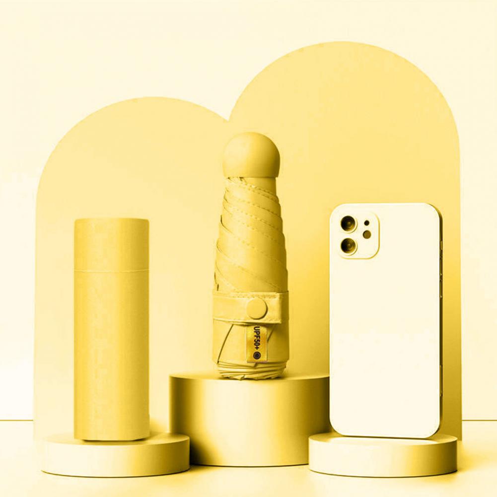 Waterproof Portable Umbrella Uv Protection Umbrella Compact Travel Mini Umbrella Set with Uv Protection Windproof Design for Sun