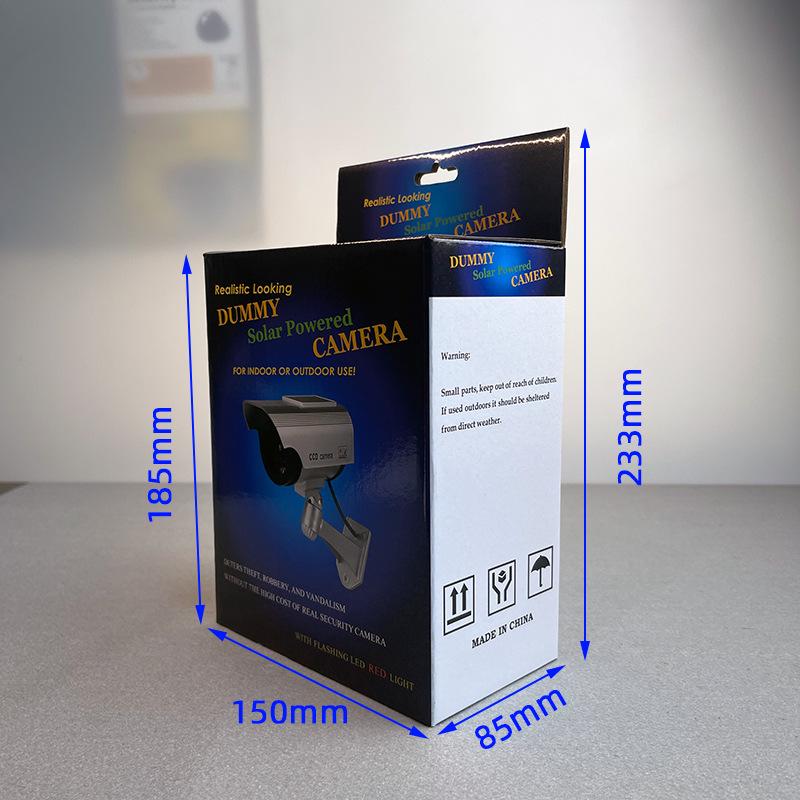 Solar-Powered Dummy Surveillance Camera