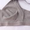 No Steel Ring Seamless Large Size Bra Full Cup Fat Girl Breathable 80B-120E Underwear
