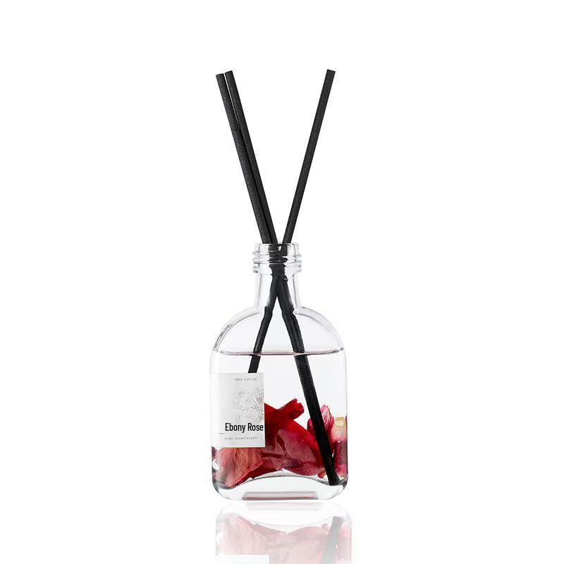 Rose Scented Rattan Diffuser - Long-lasting Aroma for Hotel, Bedroom, or Home Decor