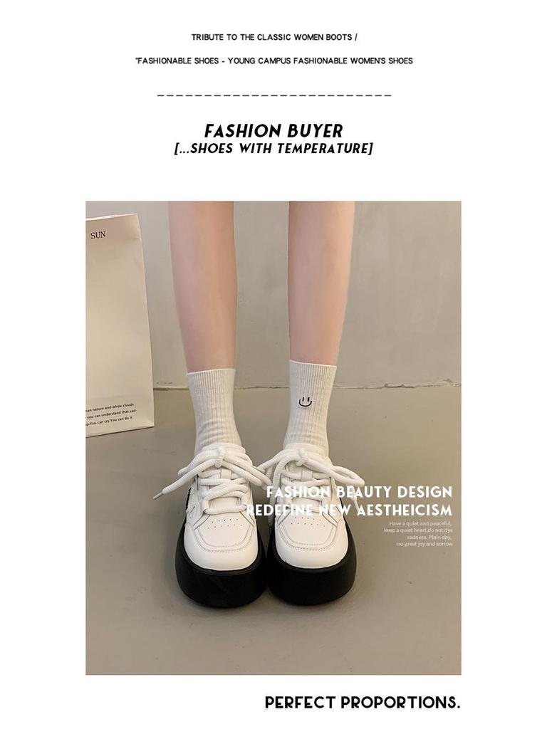 Rutschfeste Ledersportschuhe für Mädchen - Herbstkollektion 2026 für Schüler