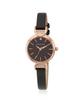 [Renoma Uhr] Renoma Uhr Damen Lederarmband Uhr Schwarz RE580BK