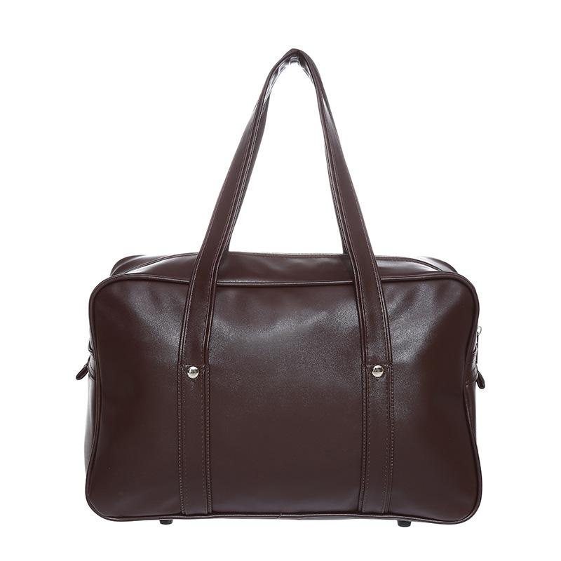 Bolso de Hombro Tipo Maletín PU de Uniforme Escolar Japonés - Unisex