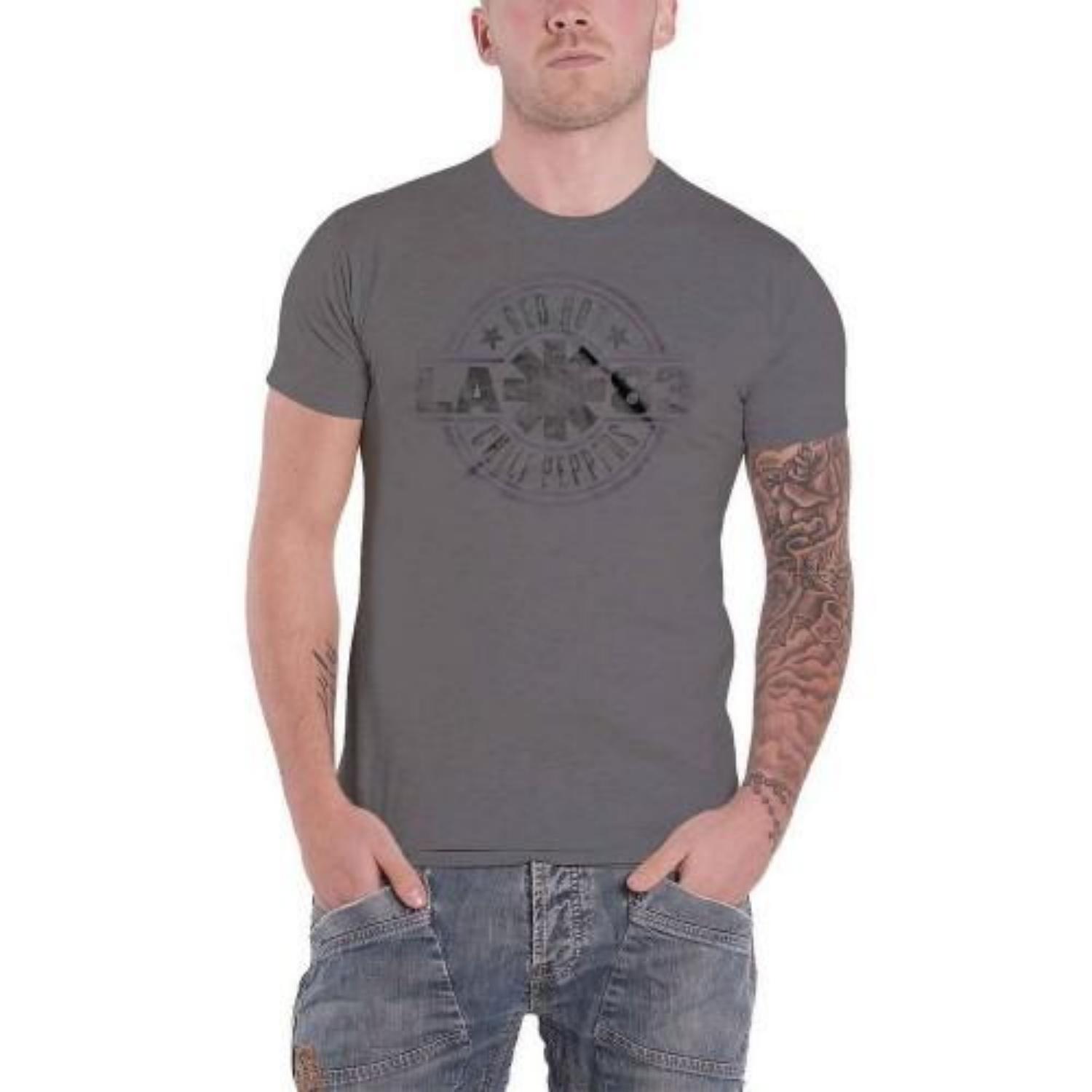 Red Hot Chilli Peppers Unisex Adult LA 83 T-Shirt S чёрный