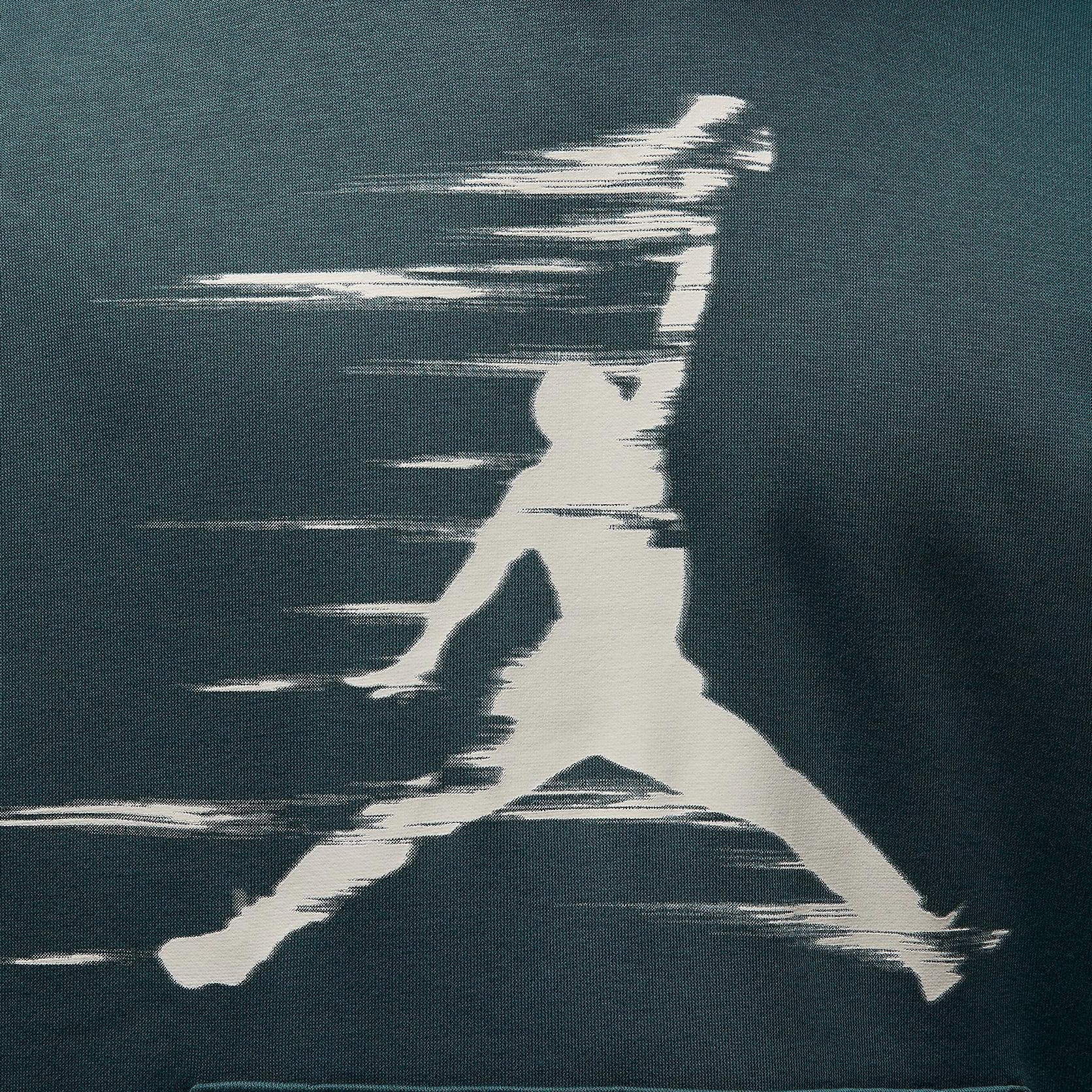 

Jordan Jumpman MVP флисовый пуловер с капюшоном с логотипом и принтом унисекс толстовки окисленный-зеленый FV7227-366 M