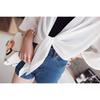 Korean Chiffon Sun Protection Shawl Jacket - Women's Fashion Black & White Beachwear