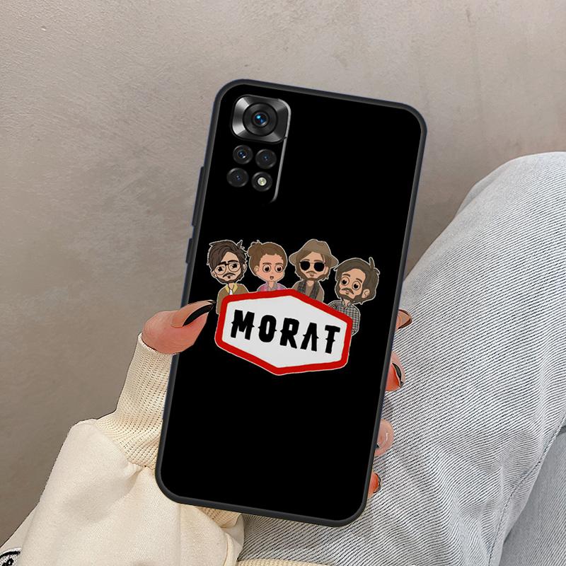 Morat Band Case For Xiaomi Redmi Note 12 Pro Redmi Note 11 8 9 10 Pro 9S 10S 11S 10C 9C 9A 12C Cover