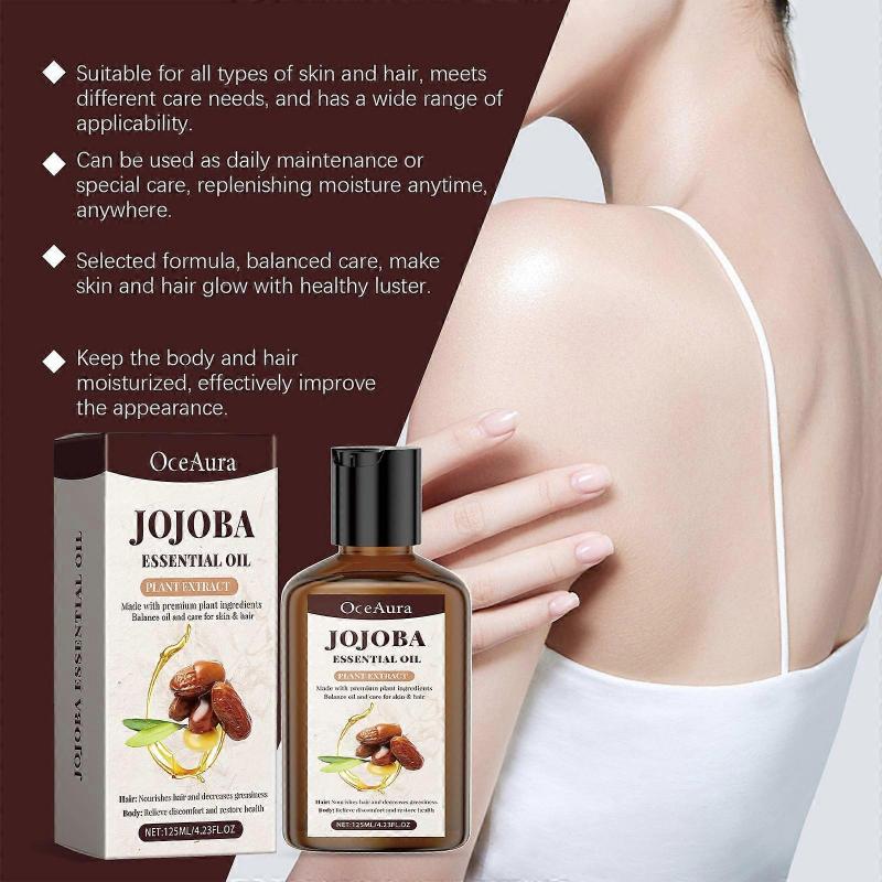 Jojoba Oil Care Essential Oil Nourishing Hair Moisturizing Facial Full Body Massage Multipurpose Essential Oil
