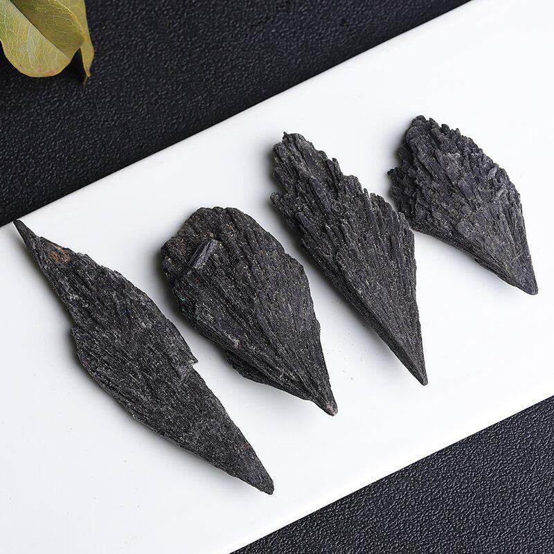 

East Sea Black Tourmaline Raw Stone Mineral Specimen Ornament 10-20g Random