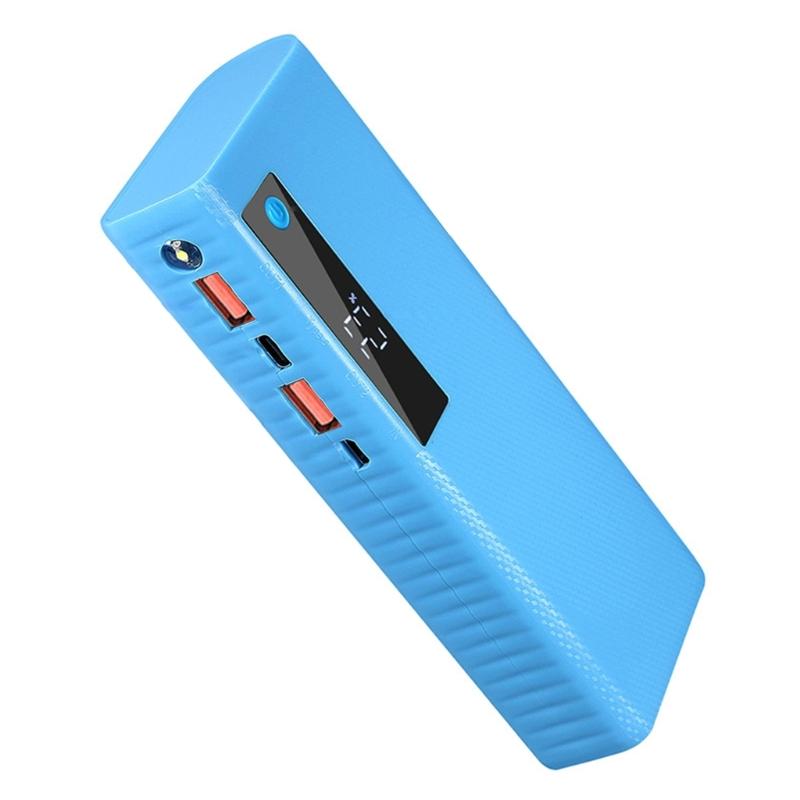 5 Slots 20650 Battery Powerbank Case Shell With Fast Charging And Not Required Welding For Outdoor Travel Emergency Use