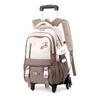 Li Shen Student Trolley Backpack