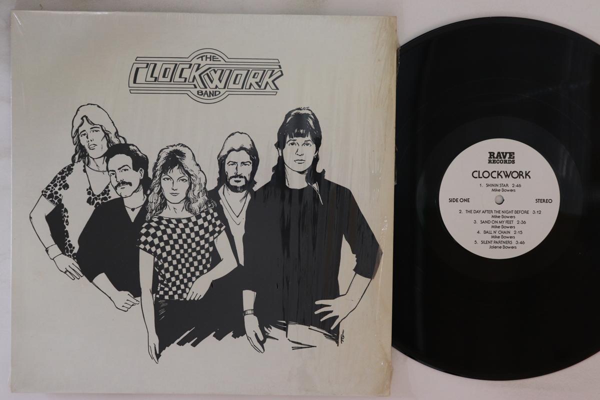 

LP Record CLOCKWORK BAND - Clockwork Band NONE RAVE 1982 US Rock Used
