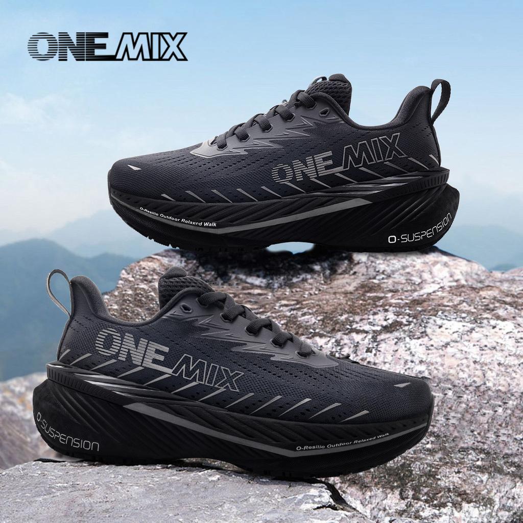 Pantofi de alergare ușori Onemix pentru bărbați și femei Pantofi sport cu amortizare stabilă Pantofi de mers rezistenți la impact Noi pentru exterior
