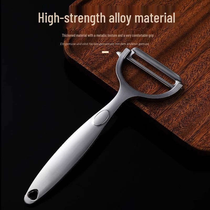 Multifunctional Stainless Steel Peeler for Potatoes, Apples, and Vegetables
