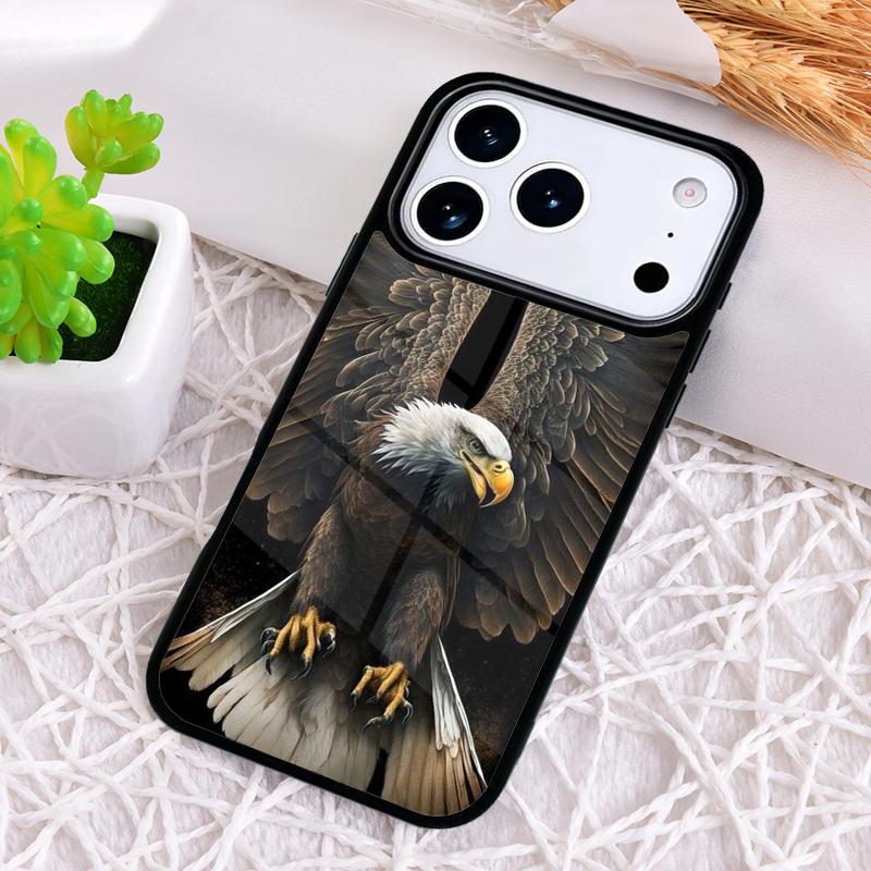Coque de téléphone Animal Oiseau Faucon Aigle pour iPhone 17 Air 16 15 11 12 14 13 Pro Max Housse antichoc