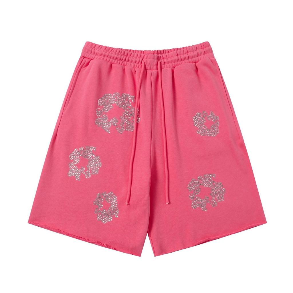 15 sad Dámské a pánské ležérní volné tištěné tričko a šortky Dvoudílný pouliční módní trend Krátké rukávy a šortky