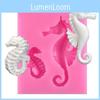 Durable And Washable 3d Sea Horse Silicone Fondant Mold For Easy Baking