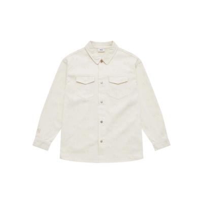 MONOGRAM SS25 Long Sleeved Shirt Unisex Deep Ivory 3ADRM0151-50CRD