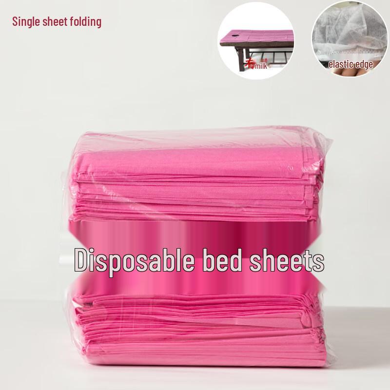 

Lishen Disposable Breathable Thickened Travel Bed Sheet 100x200cm (100 Count)