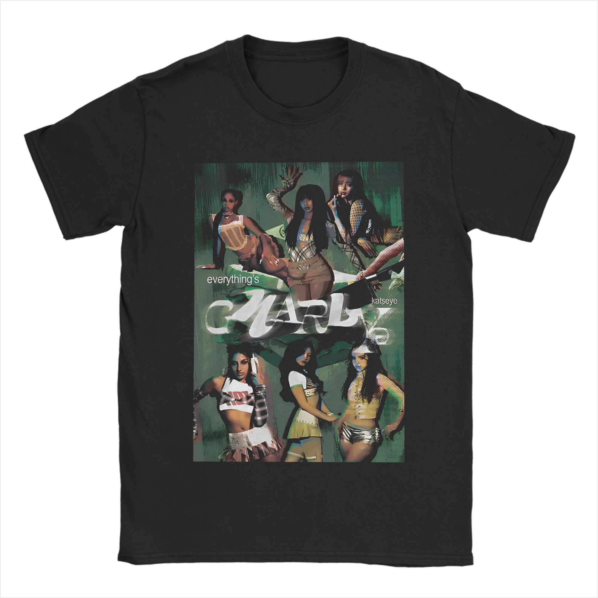 Charli XCX Katseye everything s T-shirt XL