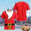 2026 Kids Snow White And 7 Dwarfs 3D Print T-Shirt Girls Short Sleeve Tee Loose Comfortable Tops Streetwear Kids Clothes