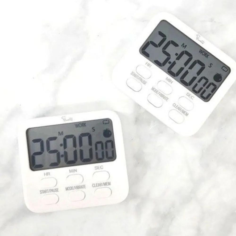 Library Clock Cooking Exam Taker Quiet Cooking Study Timer 1p Alarm Timer Magnetic Timer Timer