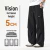 Mark Fairwhale Men's Ice Silk Loose Straight Cargo Pants