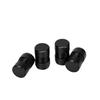 4pcs Tire Valve Stem   Aluminum Alloy Black Tire Stem Covers for Cars Mountain Bikes