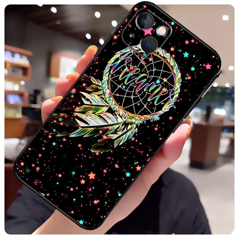 Retro Feather Dreamcatcher Case For iPhone 13 Pro Max 16 15 11 12 14 17 Pro Max Mini 15 16 Plus 16e 17 Air Phone Cover