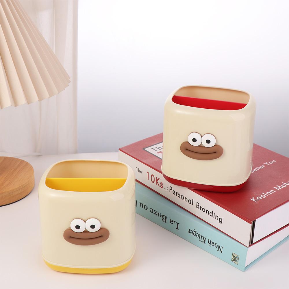 Interesting Pencil Storage Box Multi-function Stationery Organizer  Home Office Decor