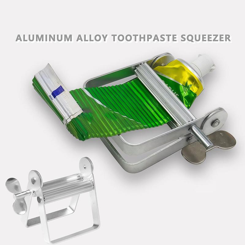 Metal Toothpaste Tube Squeezer - Large Multifunctional Tube Wringer Roller Dispenser For Hair Color Dye Paint Tubes