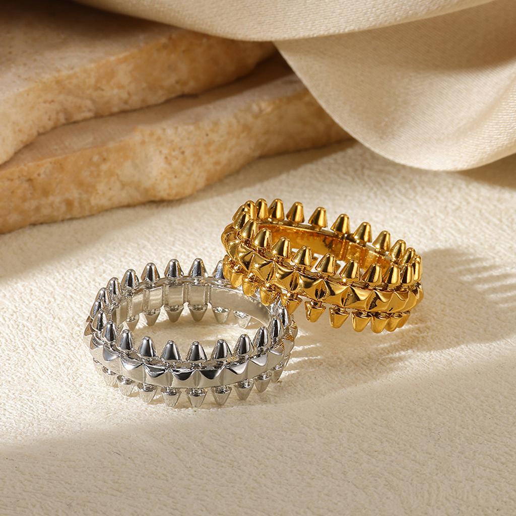 Unique Finger Rings Adjustable Rings Geometric Opening Rings Finger Rings Eye Catching Finger Jewelry for Daily Wear