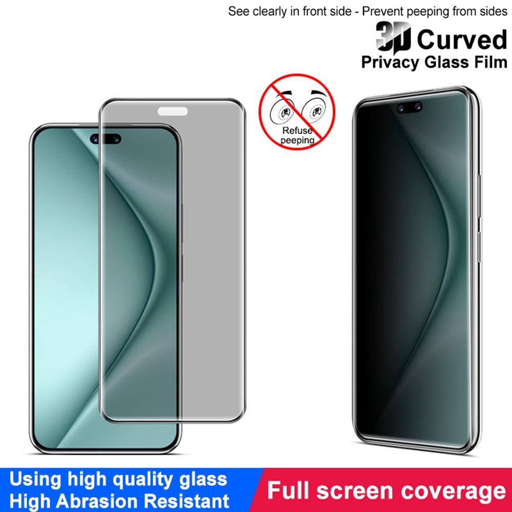 IMAK For Huawei Nova 14 Ultra 5G Anti Spy Screen Protector Full Cover Tempered Glass Film