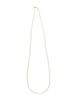 Beams Boy Resin Pearl Long Necklace, Women's, White 2, One Size