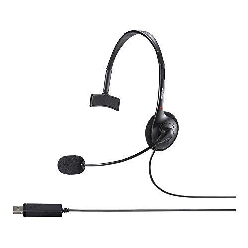 Buffalo BUFFALO single ear headband headset USB connection