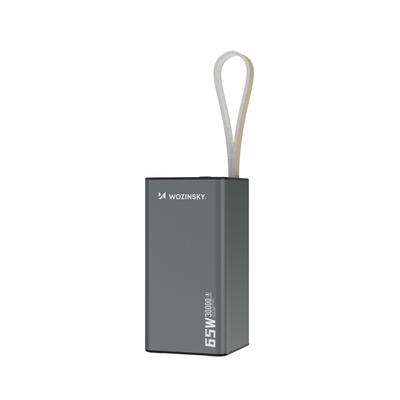 Powerbank K65+ 65W 30000mAh 2x USB-C 1x USB-A 65W - Black
