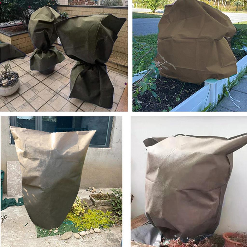 Plant Covers Anti Frost Protection Covers Winter plant Protection Bag  Winter Warm Tree Shrub Protecting Bag plant Frost Cloth