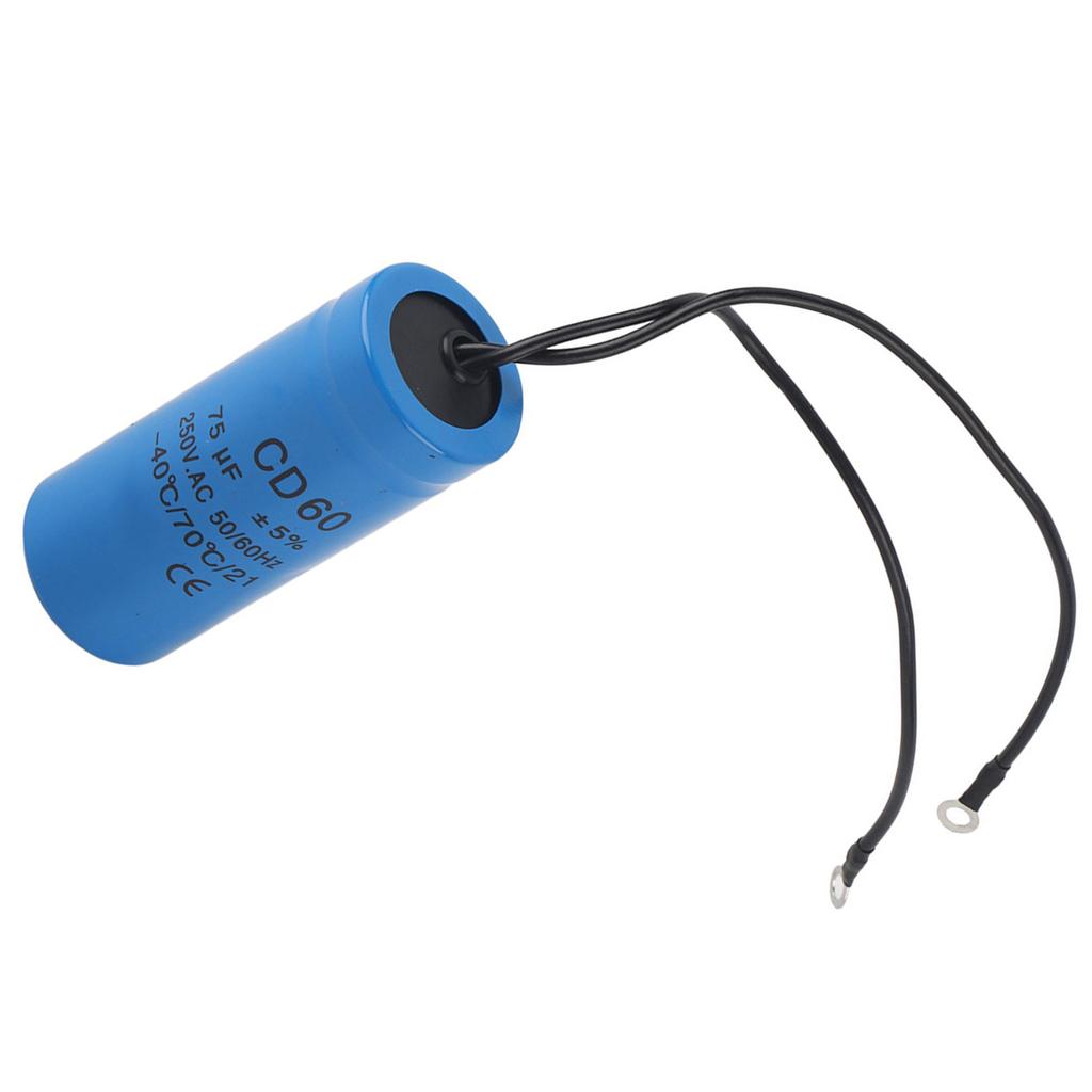 CD60 75uf 250V AC Condensator de pornire și funcționare motor 75MFD Condensator HVAC