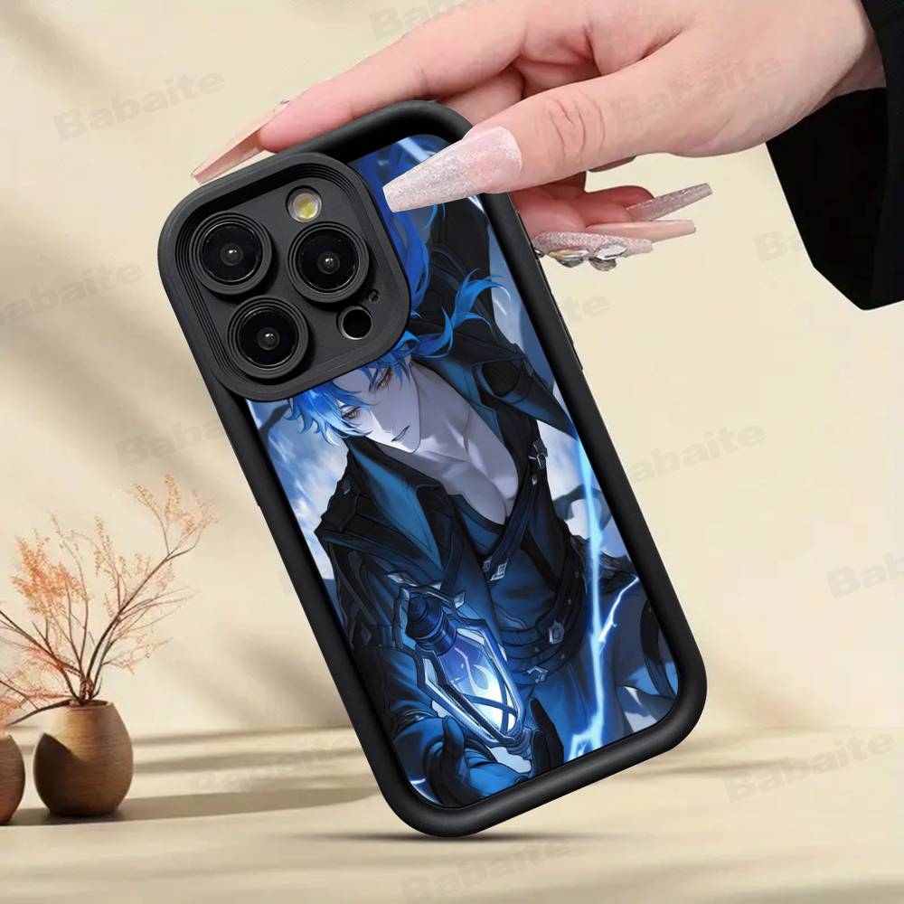 Genshin Impact Flins For IPhone 17 16 15 14 13 12 11 Pro Max Plus Phone Case Covers
