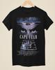Cape Fear Filmplakat Inspiriertes Unisex Schwarzes T-Shirt
