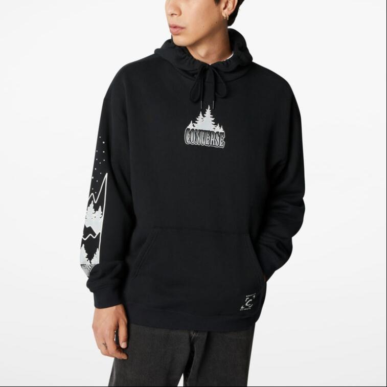 Converse Counter Climate Hoodie Asia Sizing 'Black' Men's 10025031-A03