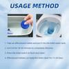 10pcs Automatic Toilet Bowl Cleaner Toilet Cleaning Tablets Convenient Solution for Clean Toilet Convenient To Use