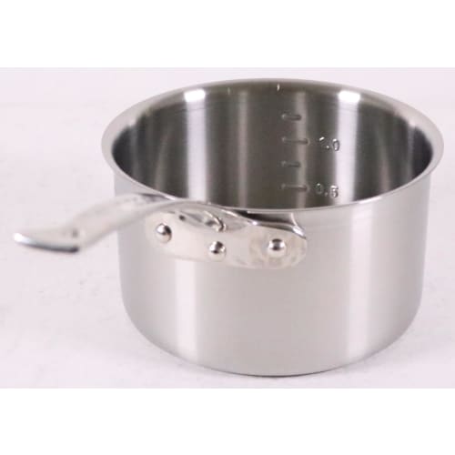 EBM New King Denji Deep Saucepan (with Measuring Scale) 15cm