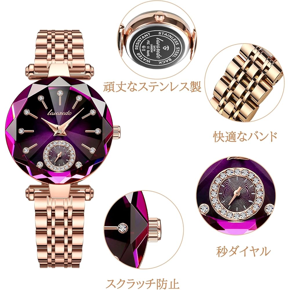Women's Analog Quartz Watch Mesh Band Slim Waterproof Casual Fashion Timepiece